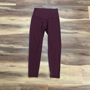 reddish purple offline by aerie leggings